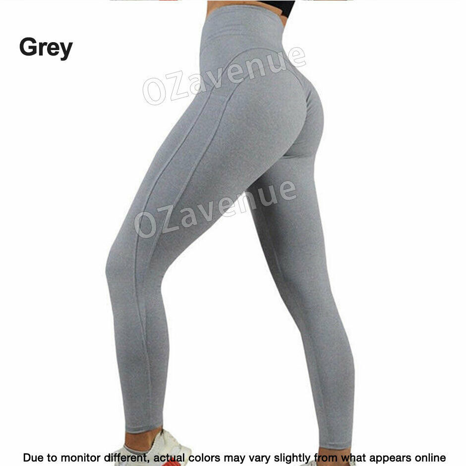 1 / 2pcs Women Yoga Pants Push Up Leggings Fitness Gym